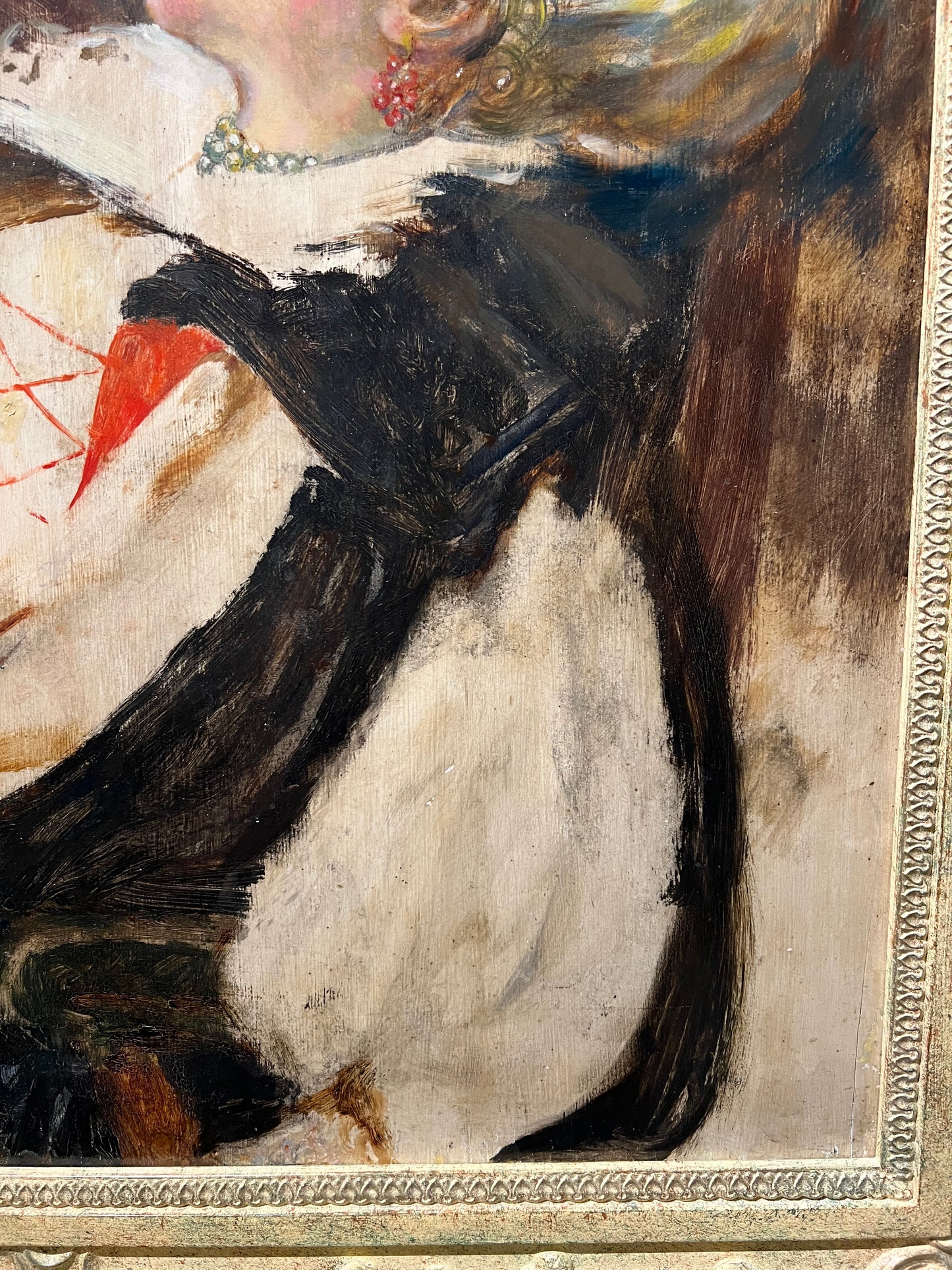Istvan Csok painting