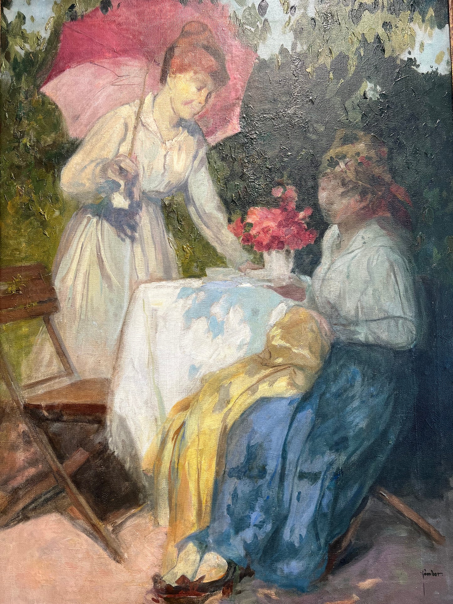 Lajos Jambor painting