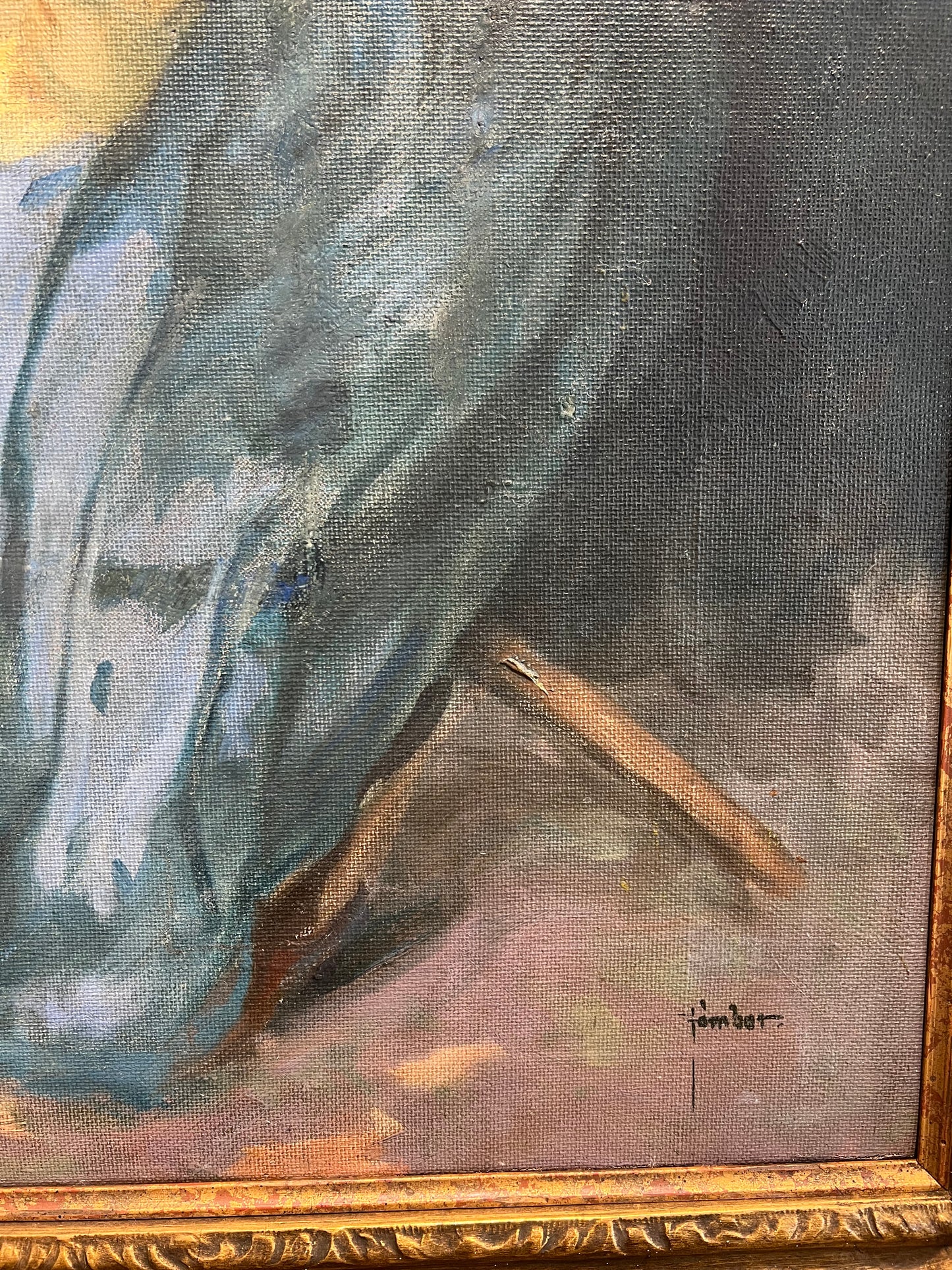 Lajos Jambor painting