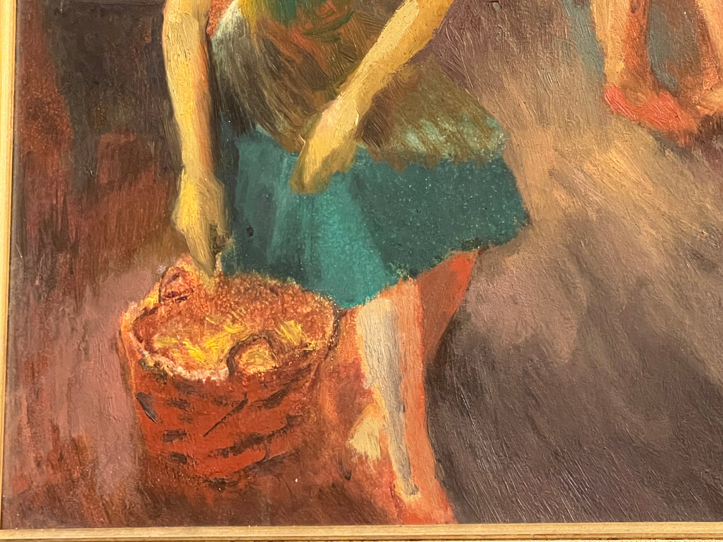Painting by Xavier Pousa