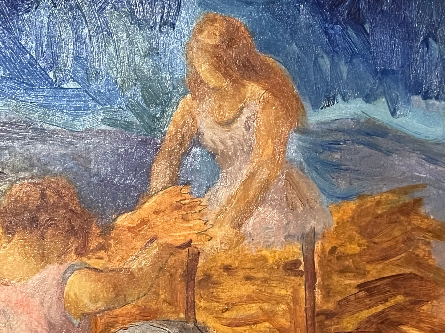 Painting by Xavier Pousa