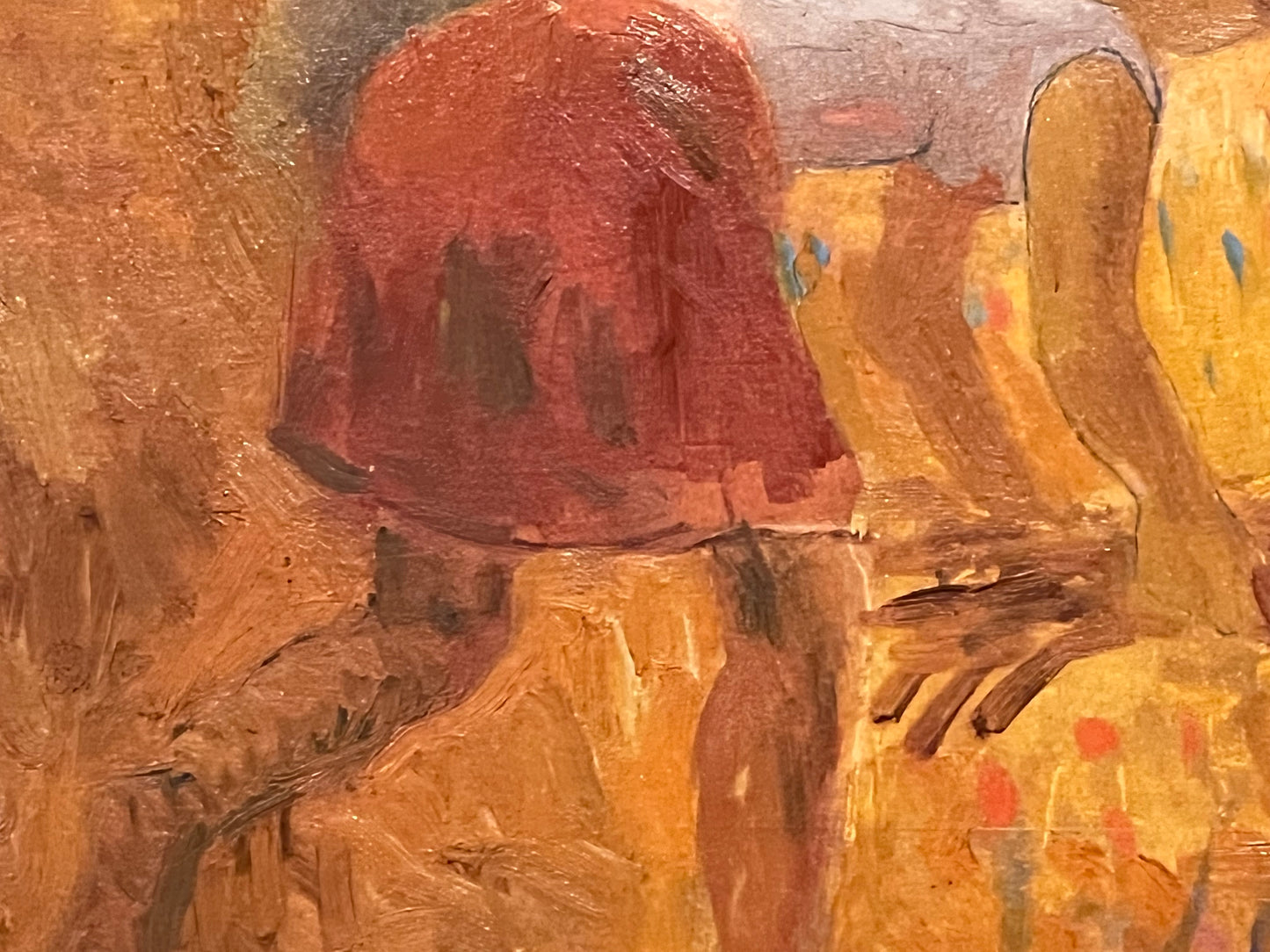 Painting by Xavier Pousa
