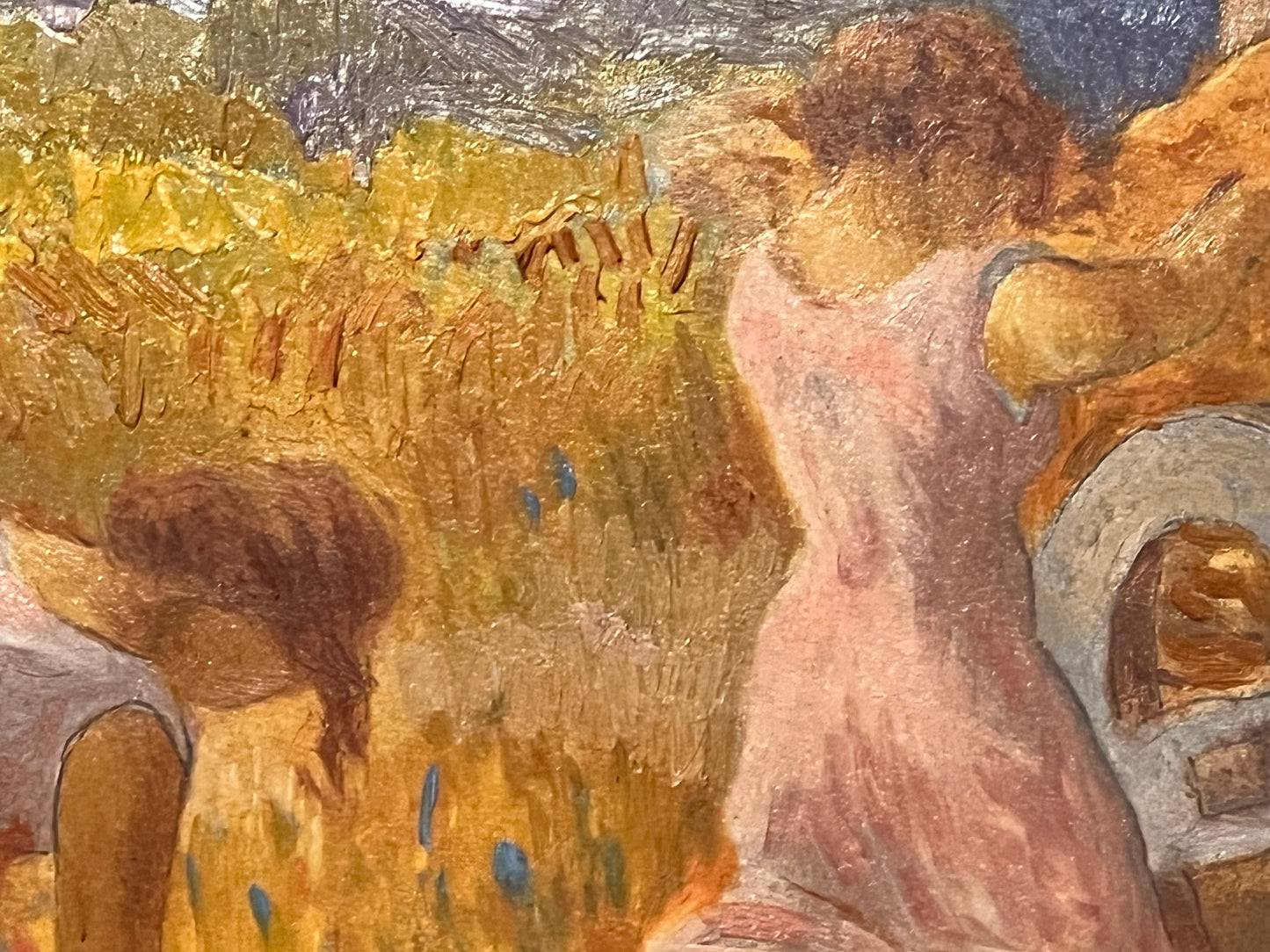 Painting by Xavier Pousa