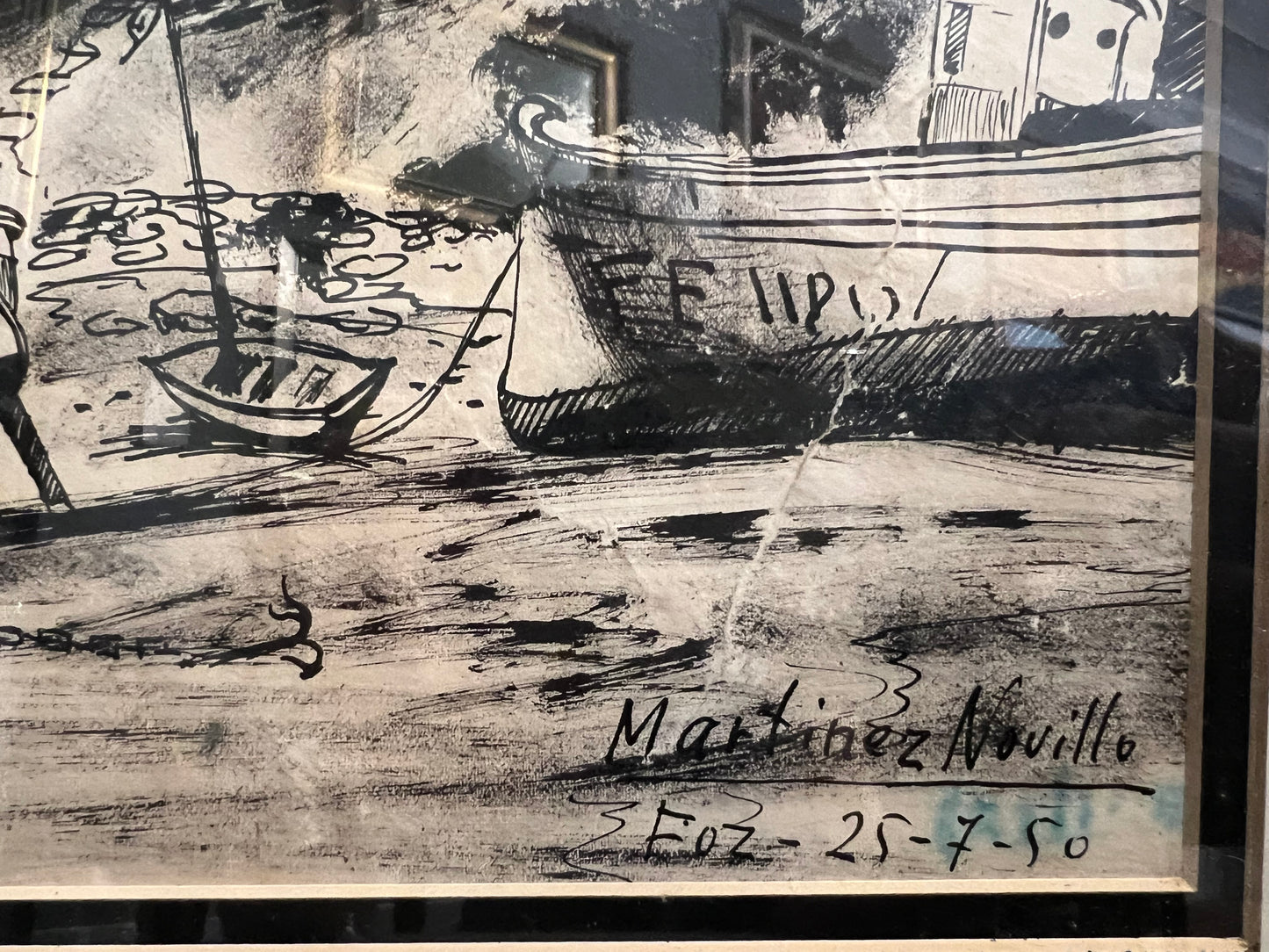 Painting by Martinez Novillo
