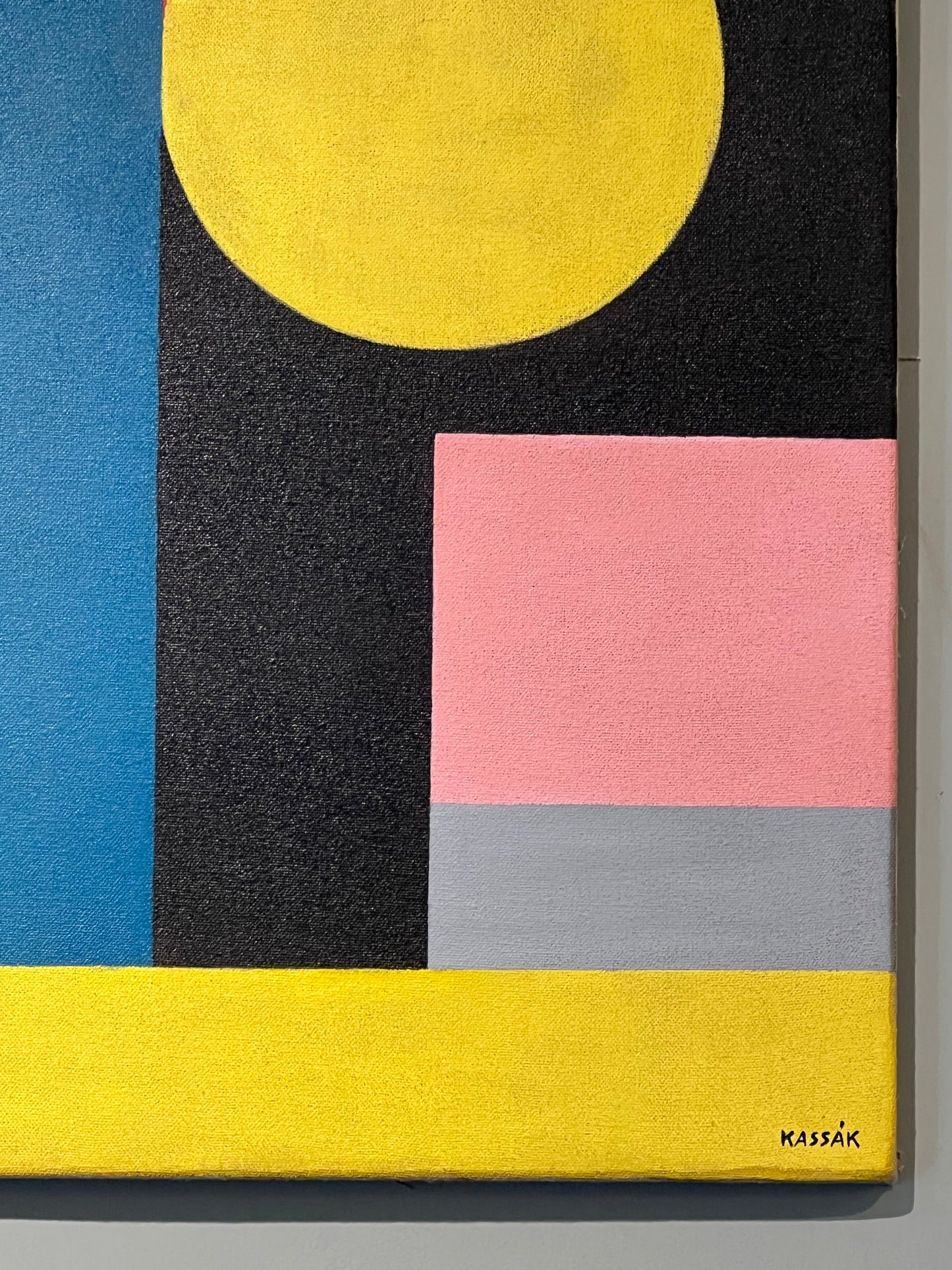 Painting by Lajos Kassak