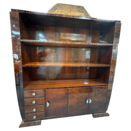 Art Deco Bookcase/credenza from France