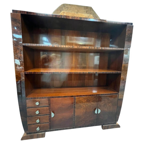 Art Deco Bookcase/credenza from France