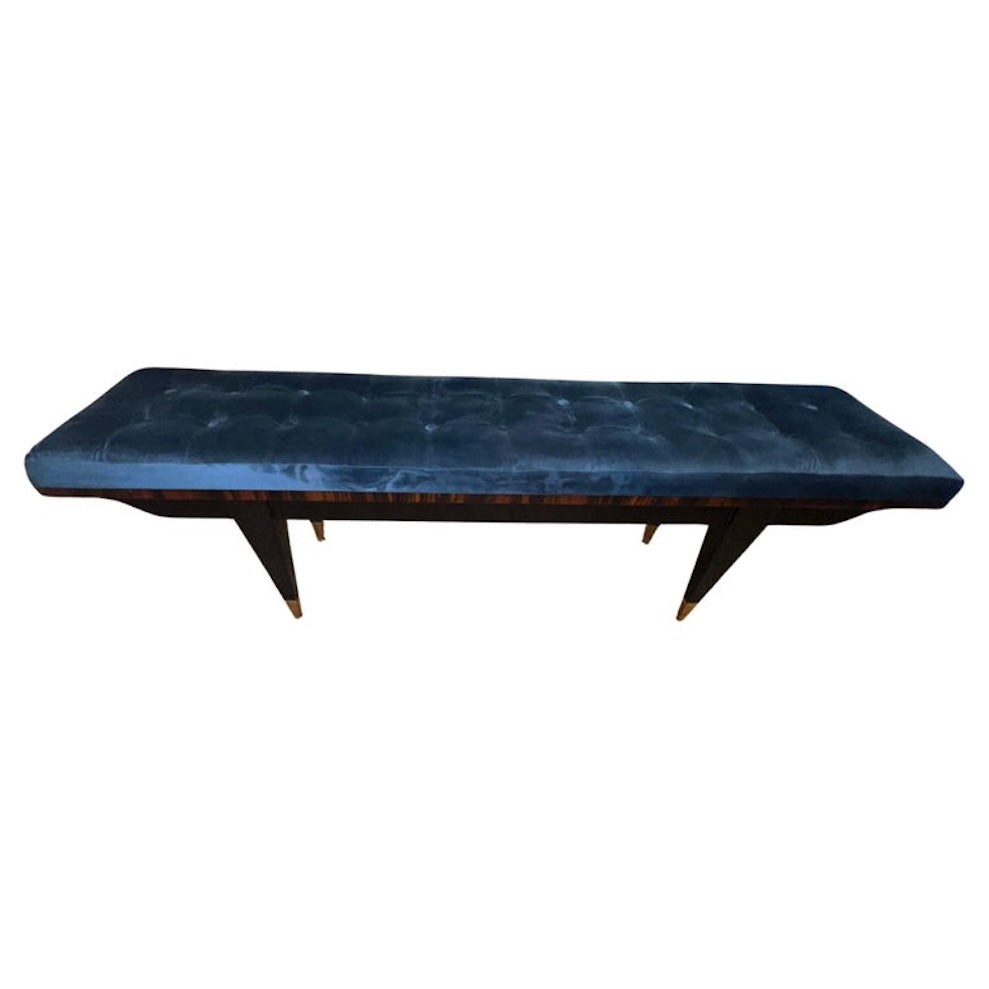 Art Deco French Bench in Macassar