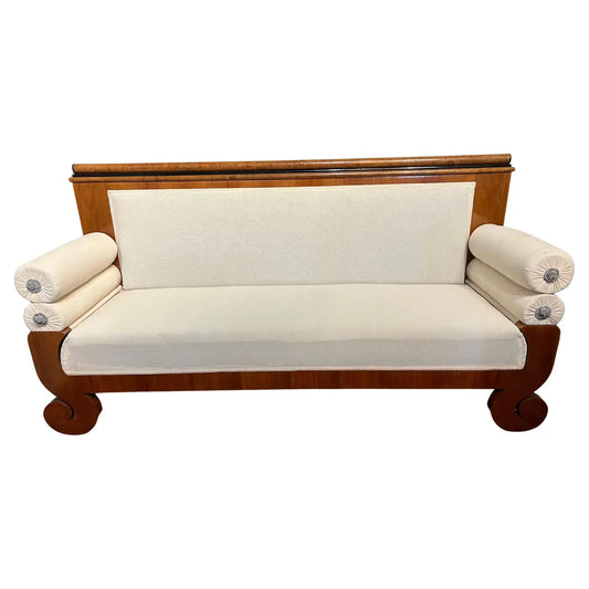 Biedermeier Sofa in Walnut