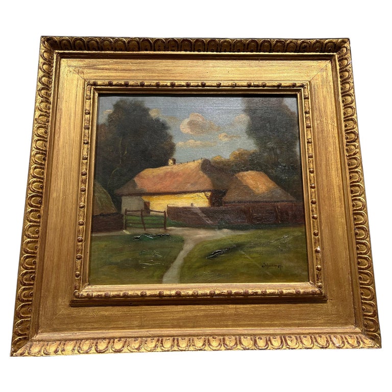 OIl on canvas by the unknown artist