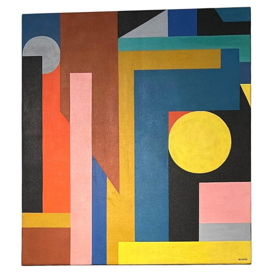 Painting by Lajos Kassak