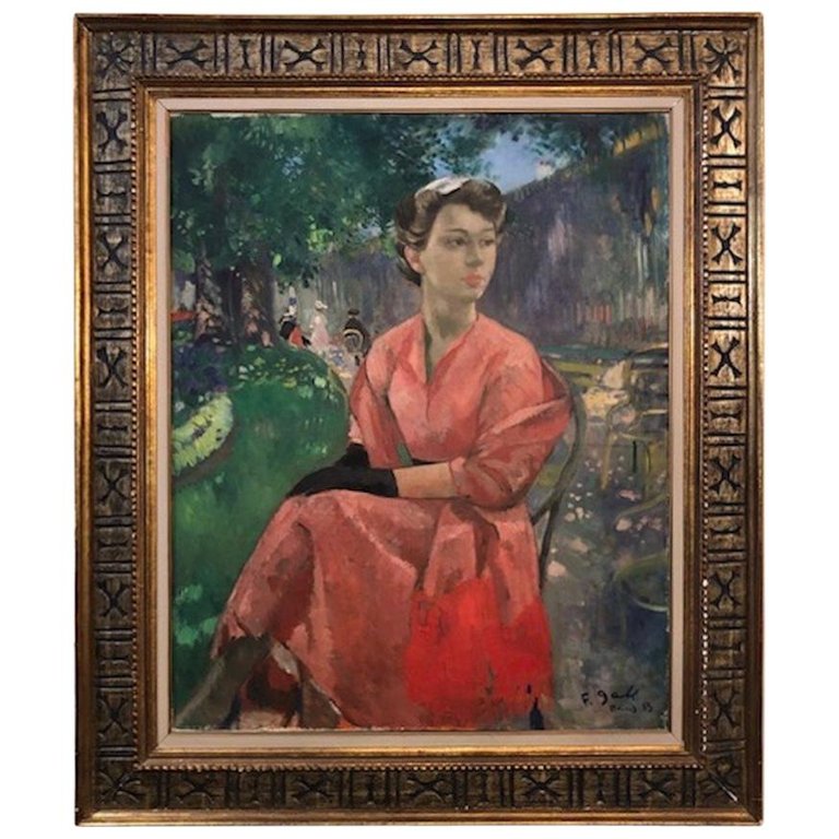 Francois Gall (1912-198) painting