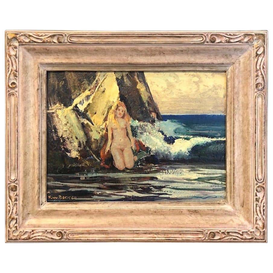 Frederick W. Becker painting