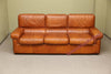 Italian Mid-century Leather Sofa