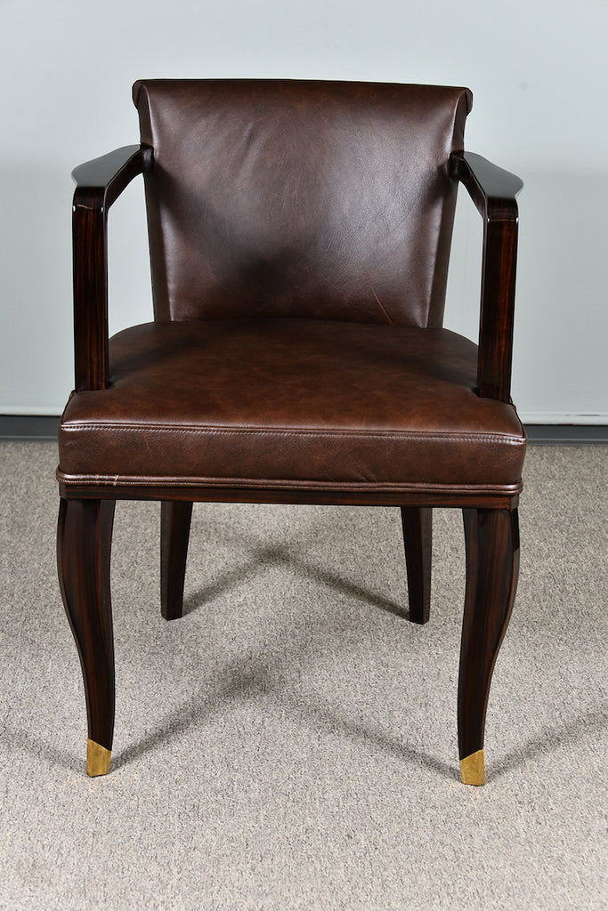 Art Deco Hungarian Office Chair in Walnut