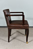 Art Deco Hungarian Office Chair in Walnut