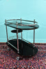 French Art Deco bar Cart or Serving Cart in Palisander