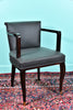 French Art Deco Chair in Macassar Wood