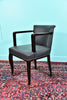 French Art Deco Chair in Macassar Wood