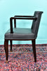 French Art Deco Chair in Macassar Wood