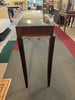 Art Deco French Console in Walnut and Chrome