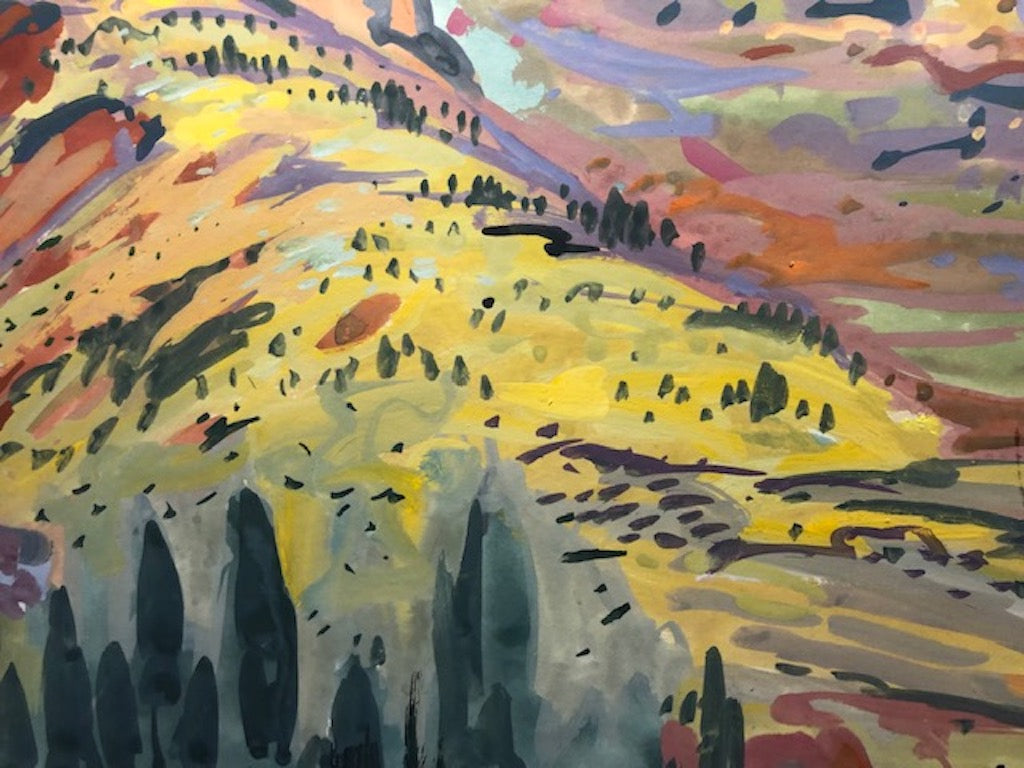 Art work by Maurice Buffet (1909-2000)