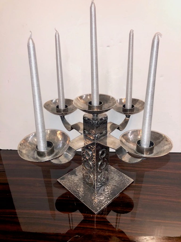 Pair of Candle Holders done by Jean Despres