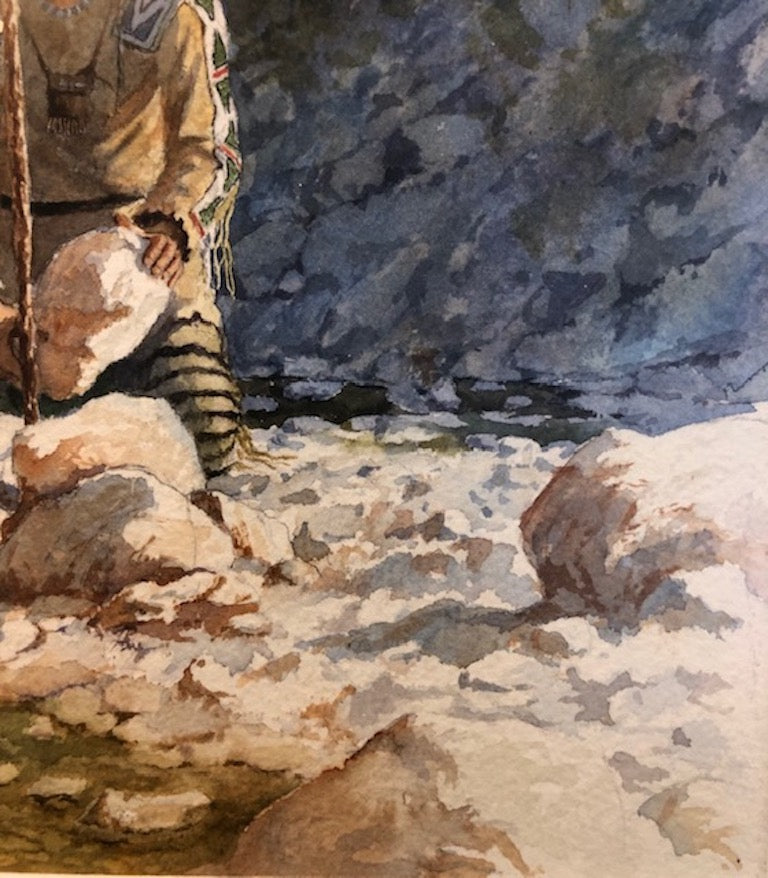 Watercolor Painting by David Halbach