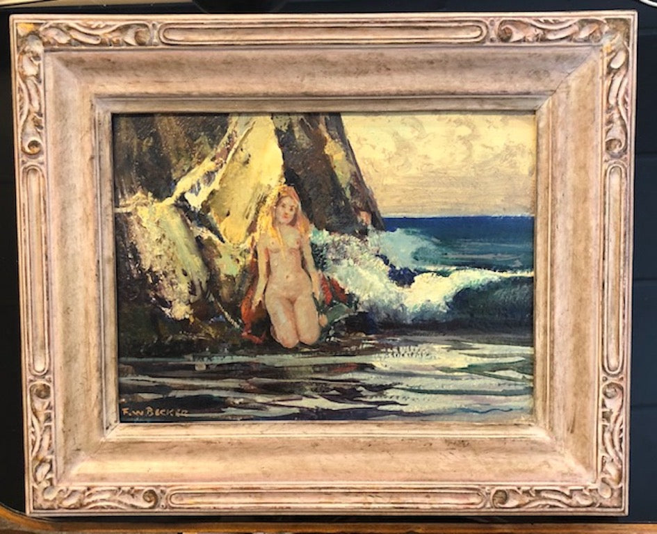 Frederick W. Becker painting