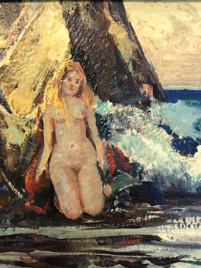 Frederick W. Becker painting