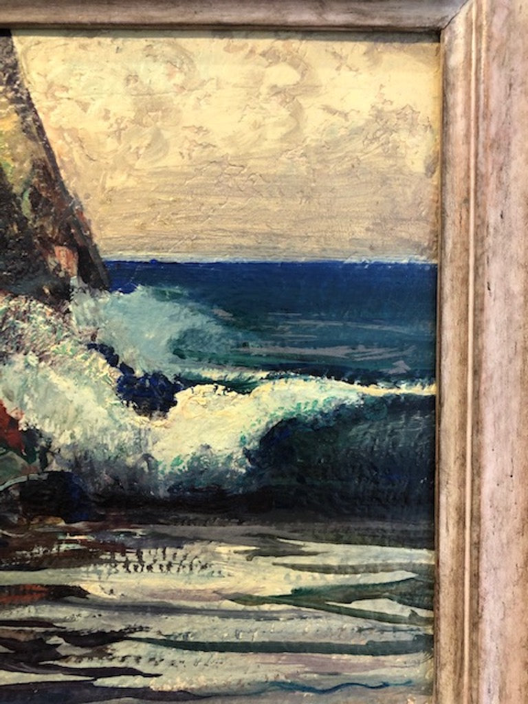 Frederick W. Becker painting