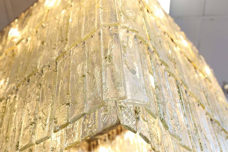 Grand Mid-Century Murano Chandelier Made by Mazzega