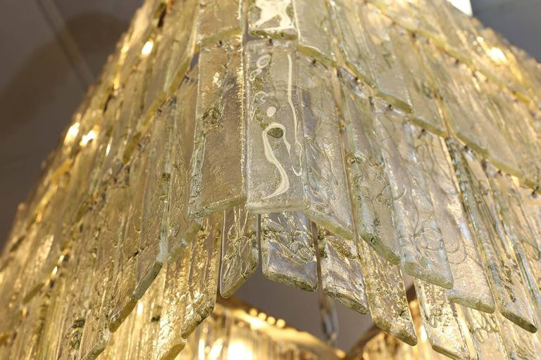 Grand Mid-Century Murano Chandelier Made by Mazzega