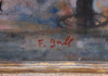 Francois Gall - Le Pont Neuf a Paris Painting